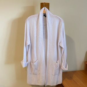 LINE 100% Cashmere gorgeous and super soft blush lavender cardigan
